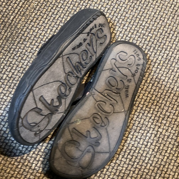 Skechers Tone Ups Black Sequins 8 - Picture 4 of 4